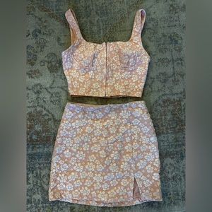 Cute Crop/Skirt Set